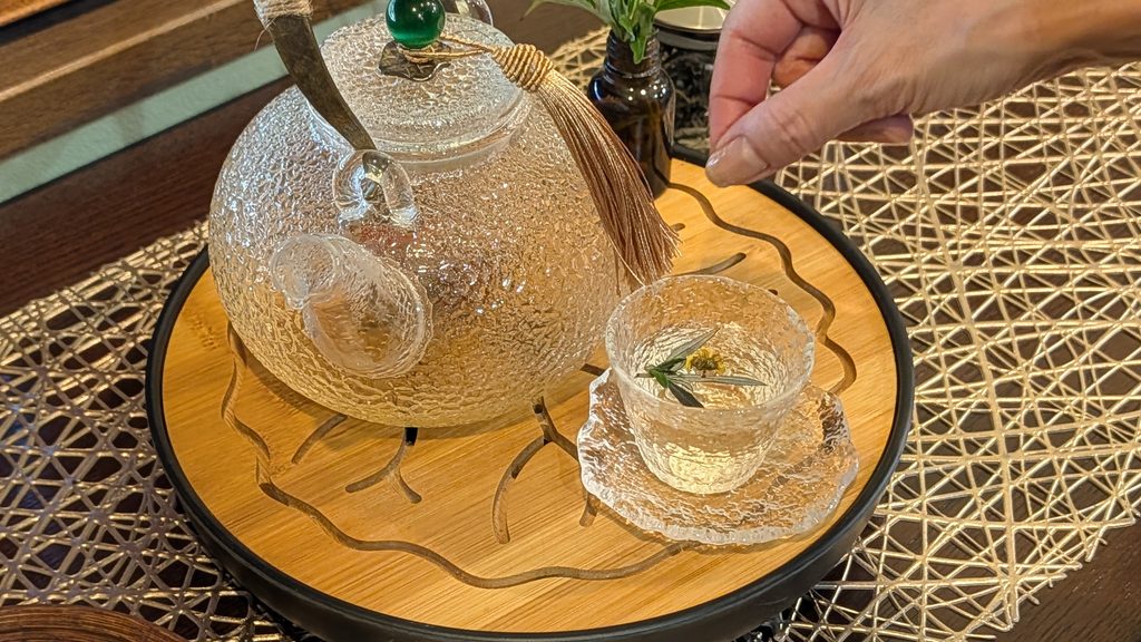ヨモギの薬膳茶
